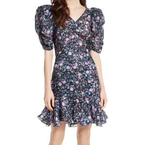 Rebecca Taylor Ruby Floral Organza Dress